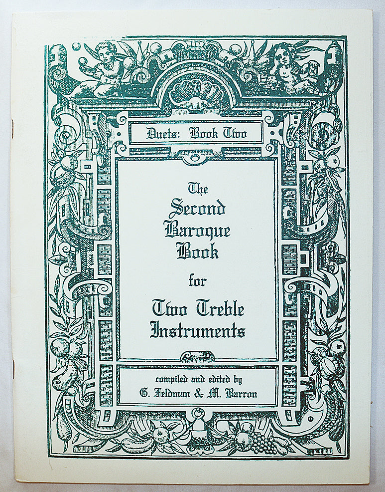 The Second Baroque Book for Two Treble Instruments, Duets Book 2