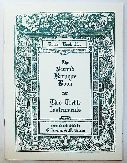 The Second Baroque Book for Two Treble Instruments, Duets Book 2