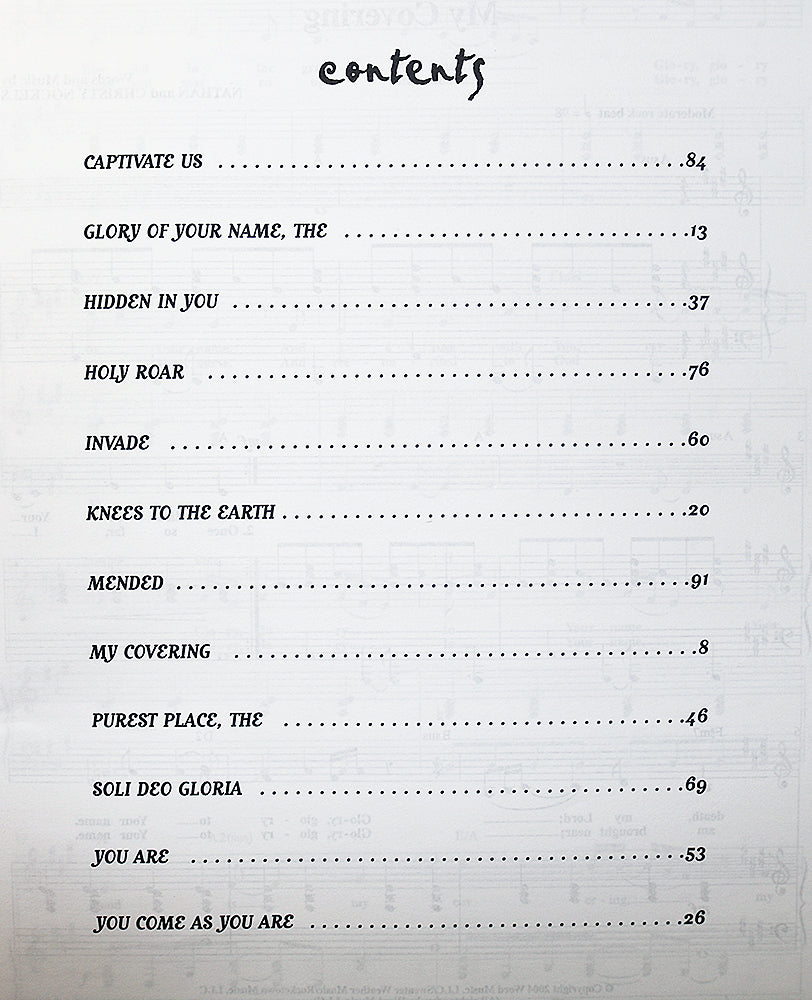 Watermark: The Purest Place (Medium Voice Range)