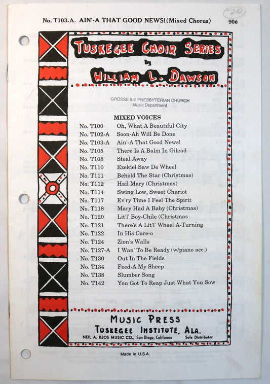 Ain'-a That Good News! (Choral Octavo)