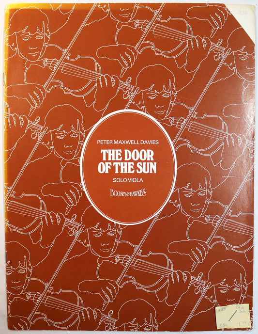 Davies: The Door of the Sun for Solo Viola