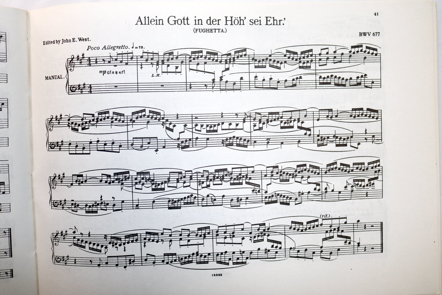 Bach: Organ Works, Book 16: The Six Schubler Chorale Preludes & The Clavierubung Part 3