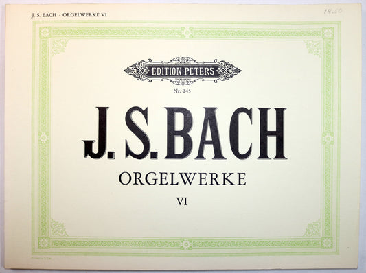 Bach: Organ Works, Book 6