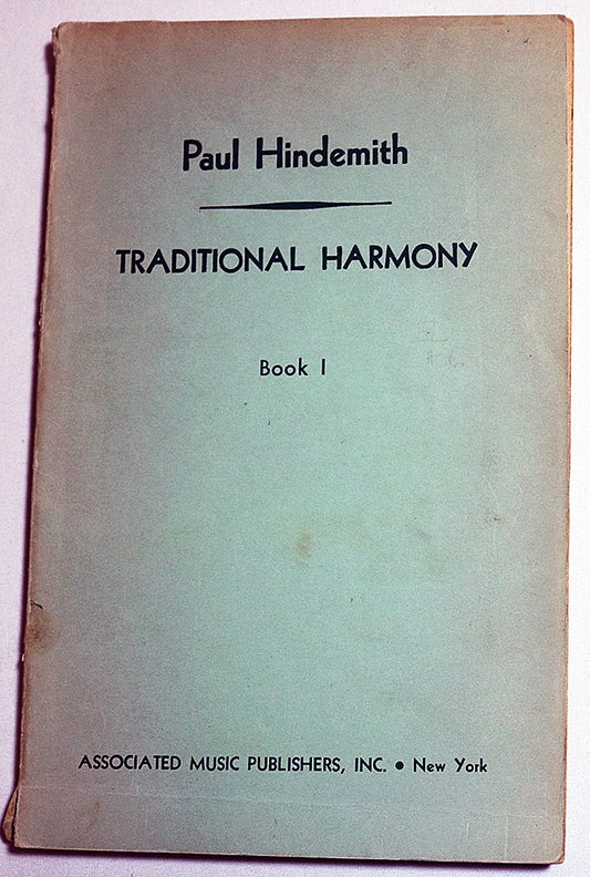 Traditional Harmony, Book 1