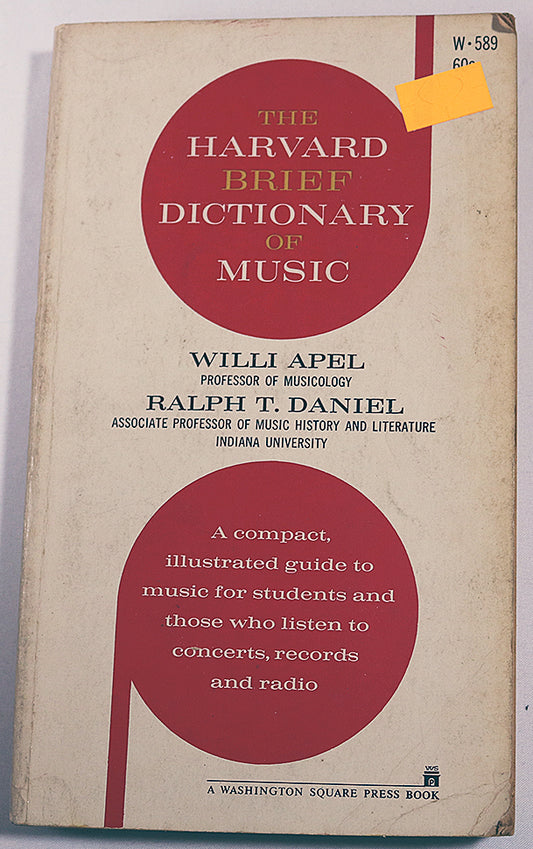 The Harvard Brief Dictionary of Music