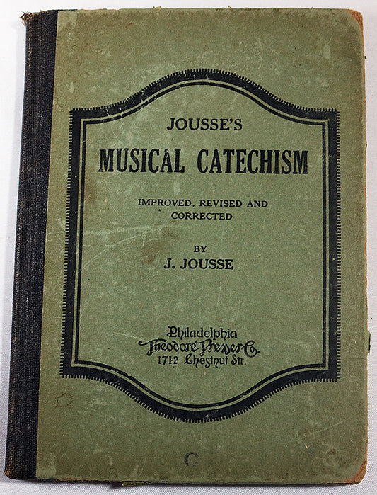 Jousse's Musical Catechism
