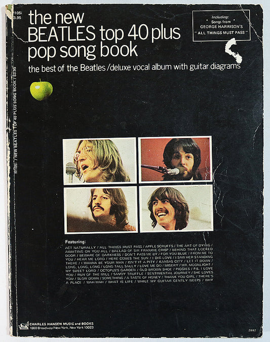 The New Beatles Top 40 Plus Pop Song Book