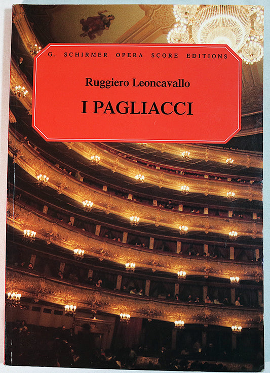Leoncavallo: I Pagliacci (Vocal Score)