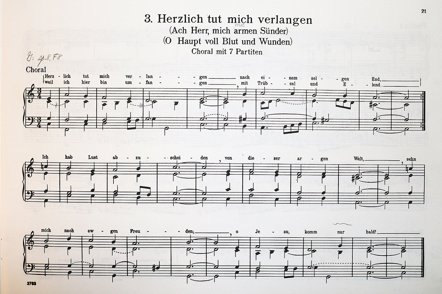 Pachelbel: Selected Organ Works, Volume IV