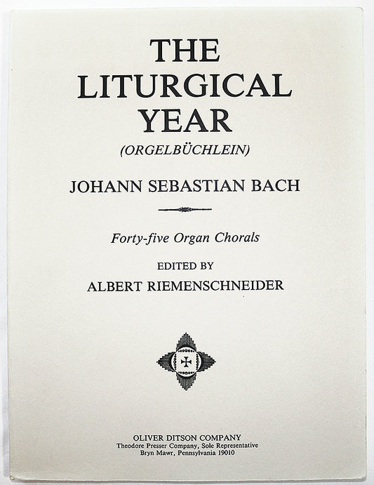 Bach: The Liturgical Year - 45 Organ Chorals