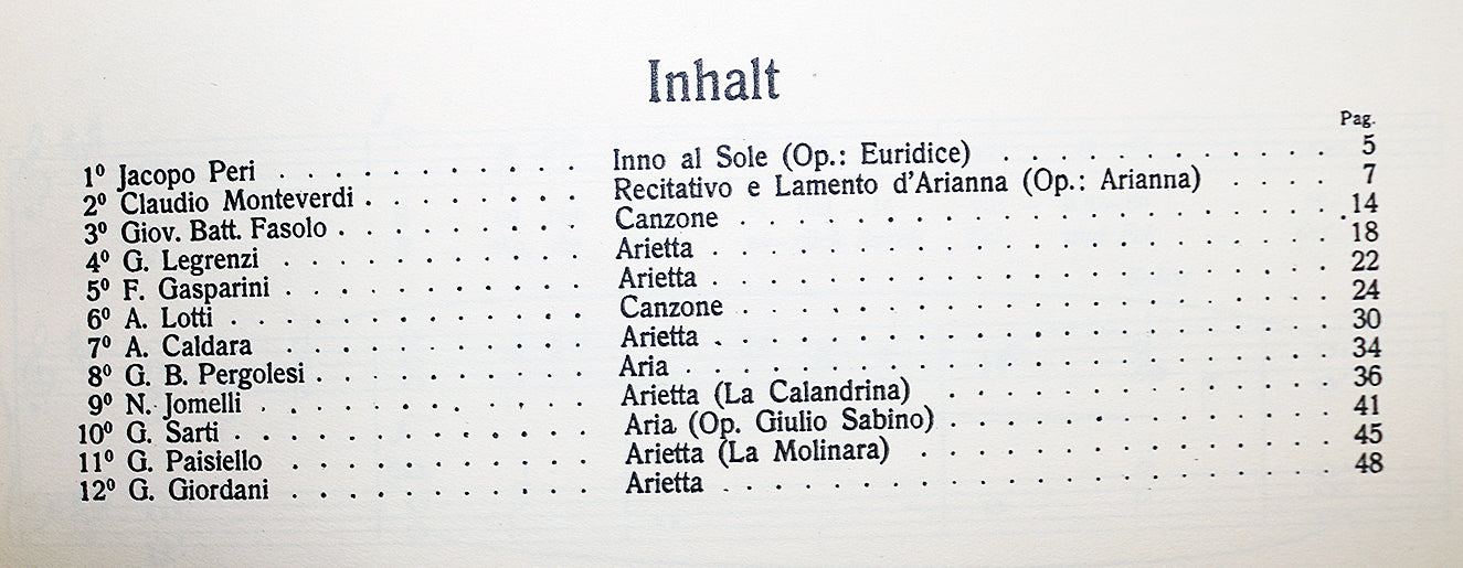 Isori-Album: Italian Arias