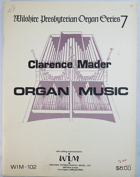 Mader: Organ Music