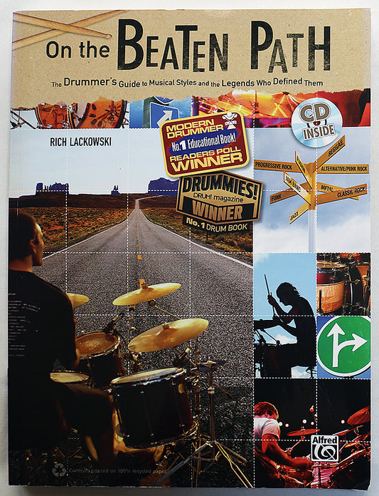 On the Beaten Path: The Drummer's Guide to Musical Styles and the Legends Who Defined Them (CD included)