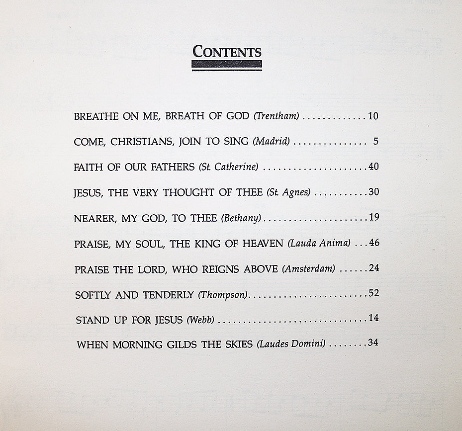 Resounding Praise: Hymn Arrangements for Organ