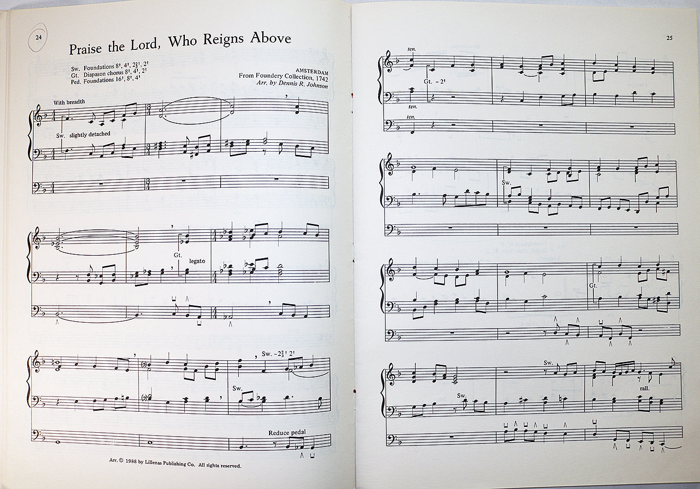 Resounding Praise: Hymn Arrangements for Organ