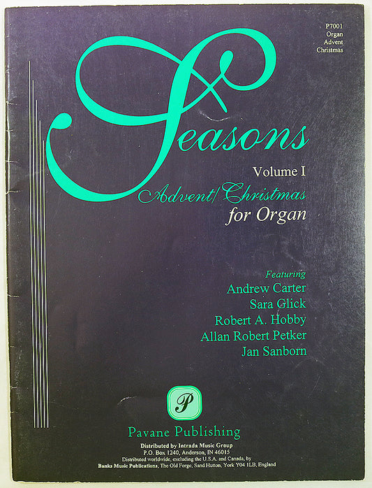 Seasons, Volume 1: Advent/Christmas for Organ