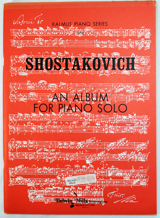 Shostakovich: An Album for Piano Solo