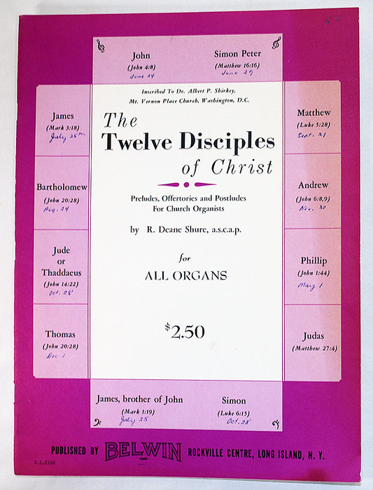 Shure: The Twelve Disciples of Christ