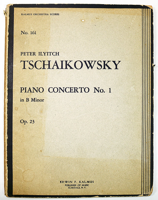 Tchaikovsky: Piano Concerto No. 1 in B Minor (Full Score)