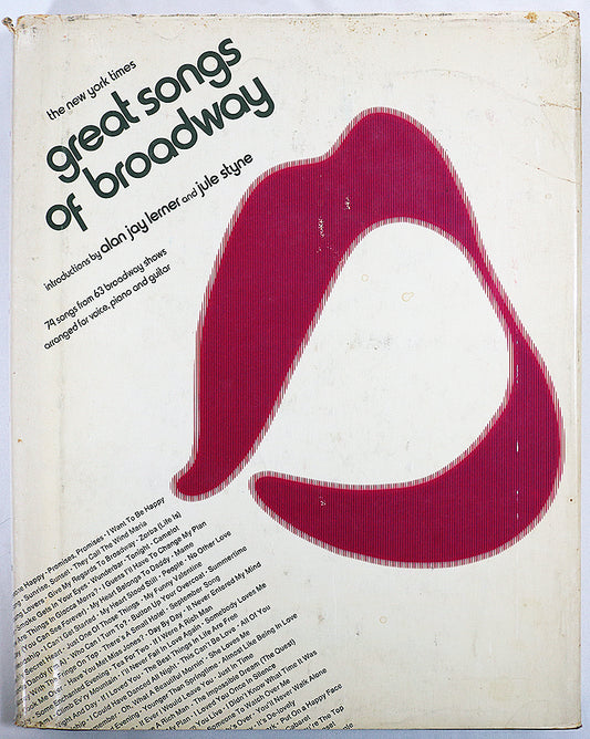The New York Times Great Songs of Broadway